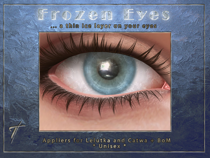 Tville - Frozen Eyes Acqua for Lelutka EVO / Catwa / BoM