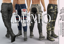 Demo Noah Male Pants Fatpack Colors- Signature Gianni, Belleza Jake, Legacy - FashionNatic