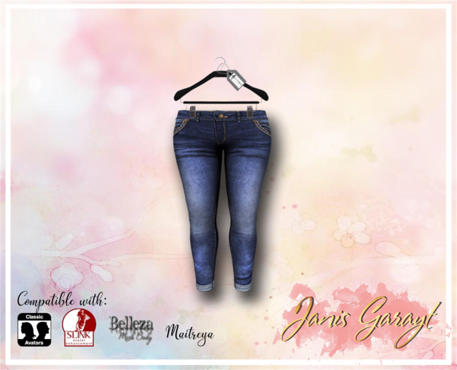 Blue Skinny Jeans Box