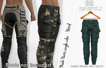 Noah Male Pants Petrol - Signature Gianni, Belleza Jake, Legacy - FashionNatic