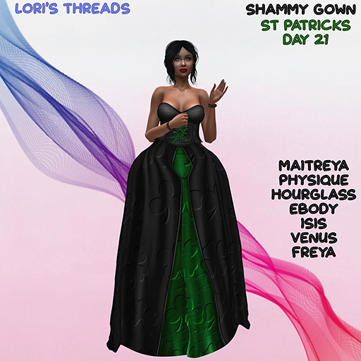 [L.T] Shammy Gown - St Patricks Day 21 (ADD ME)