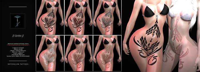 Nefekalum Tattoos - Ohm // Add DEMO