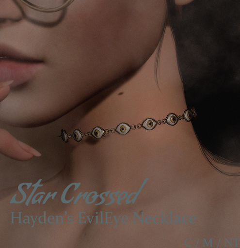 *Star-Crossed* Hayden's EvilEye Necklace