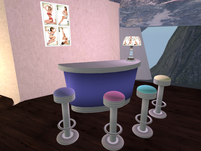 50's bar set - 4 pastels (boxed)