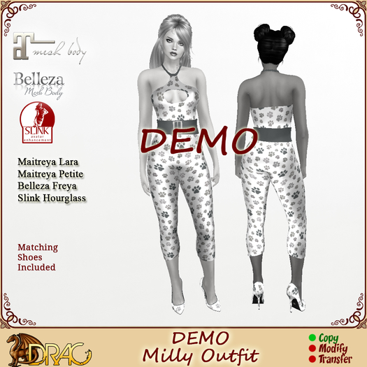 [Drac] Milly Outfit -  DEMO  