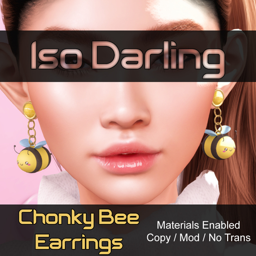 Iso Darling - Chonky Bee Earrings