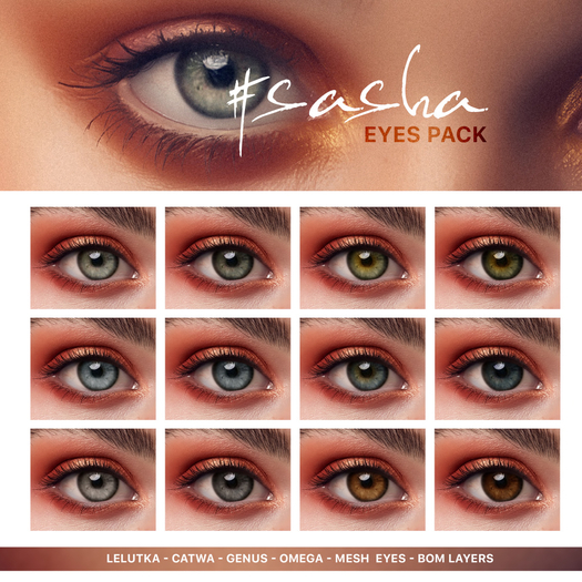 --- //// PUMEC  - SASHA - EYES PACK //// ---