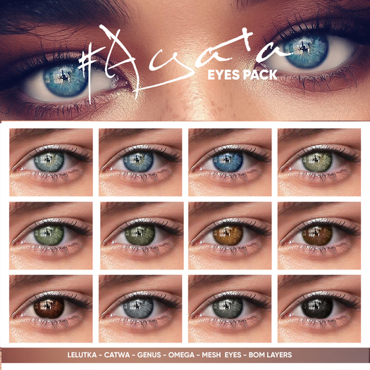 --- //// PUMEC  - AGATA - EYES PACK //// ---