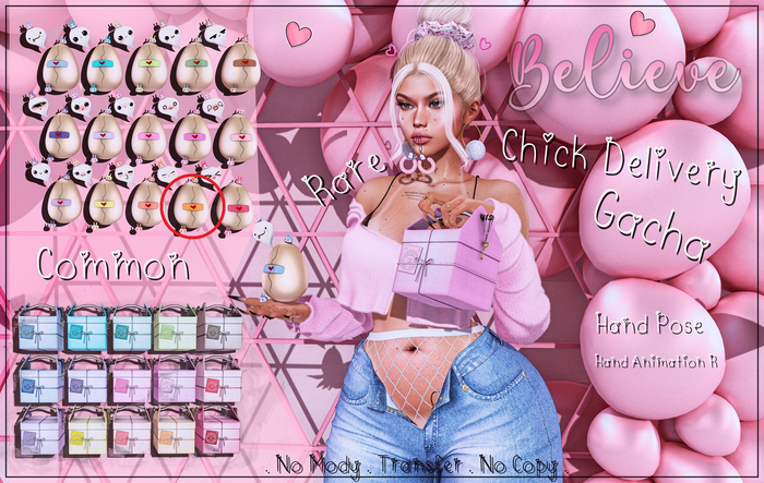 ..::Believe::.Chick Delivery GACHA 18::..