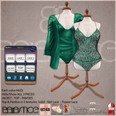 Baiastice_Darling Lingerie Set-Emerald