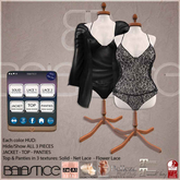 Baiastice_Darling Lingerie Set-Black