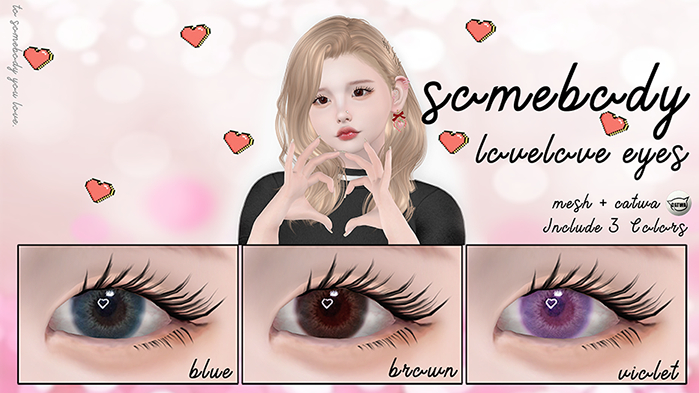 somebody . lovelove eyes _ fatpack (mesh+catwa) (wear)