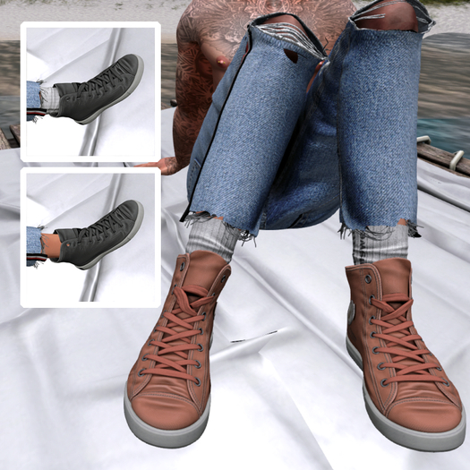 .etiquette. Bryant Sneakers Orange / Gianni