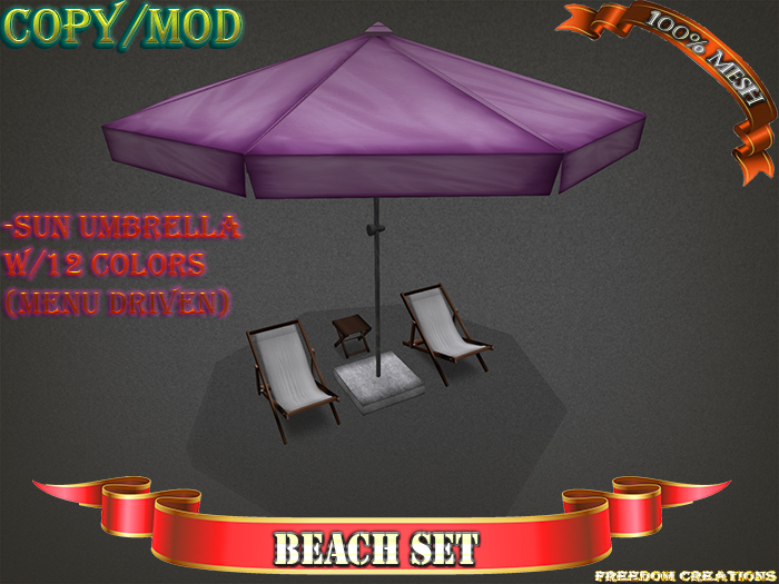 Beach set-Freedom creations