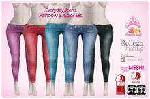 .Princess Stuff. [Everyday  Jeans 5x Rainbow  Set] _add