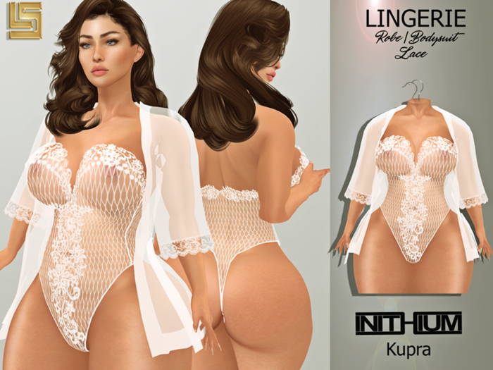 [LS] LINGERIE KUPRA LACE WHITE
