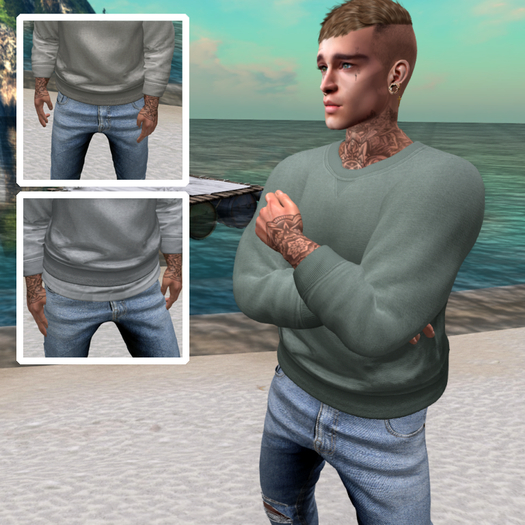 .etiquette. Bryant Sweatshirt Sage / Legacy & Athletic
