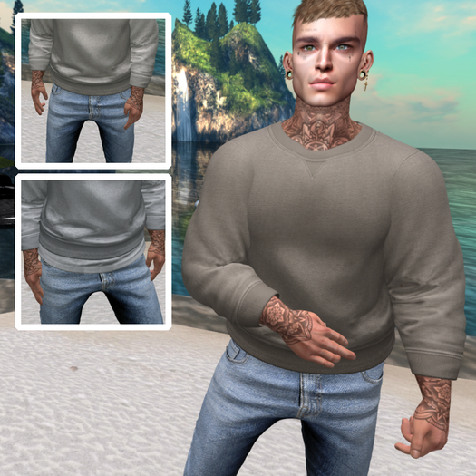 .etiquette. Bryant Sweatshirt Tan / Gianni