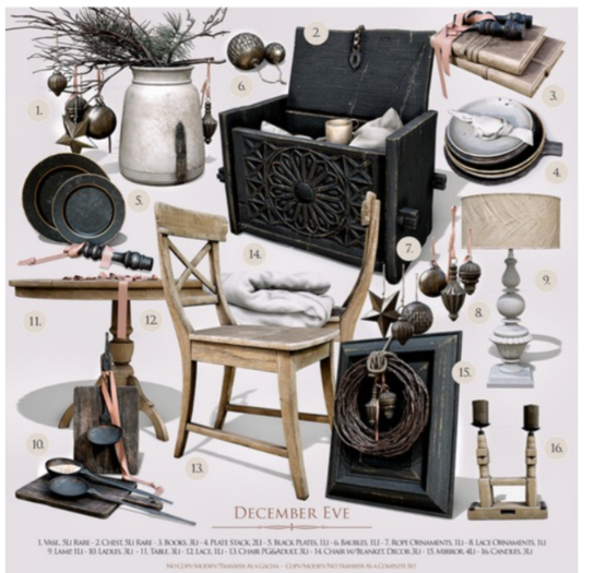 Nutmeg. December Eve Chest Rare