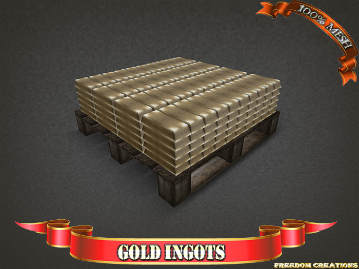 Gold ingots-Freedom creations