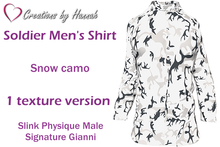 [CBH] Soldier Men's Shirt - Snow