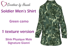 [CBH] Soldier Men's Shirt - Green Beret