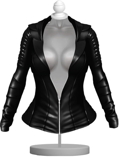 [GIULIADESIGN] -MIXA-JACKET black