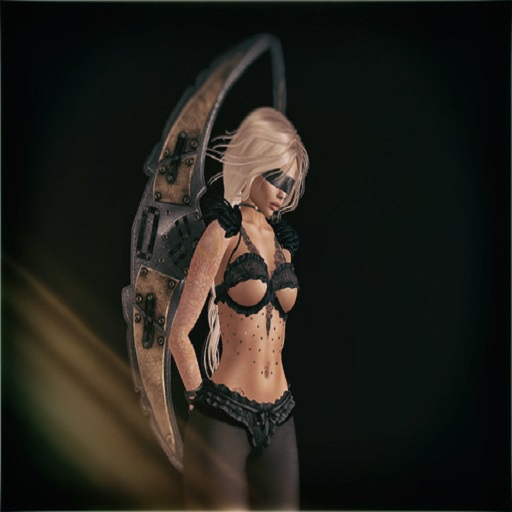 {JAS} Steel Angel - Wings - black RARE