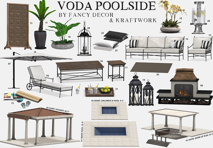 23. Fancy Decor + KraftWork Voda Pillow & Towel Gray