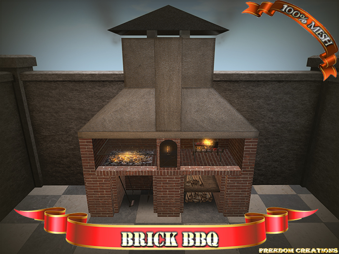 Brick BBQ-Freedom creations