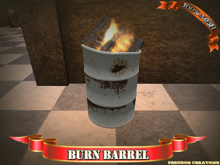 Burn barrel-Freedom creations