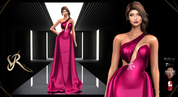 [RUNWAY] PRESTIGE Dress&Train *TOPAZ*  (Wear)