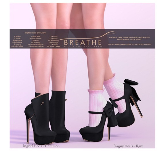 [BREATHE]-Ingrid Heels-Purple