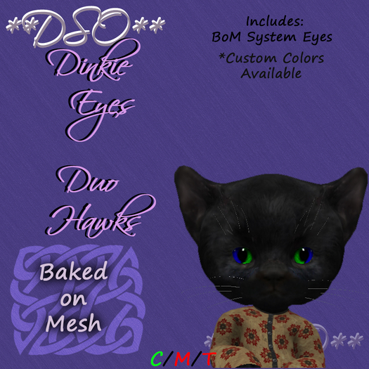 **DSO** Dinkie Eyes - BoM Duo - Hawks