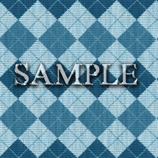Zoy Texture [ DIAMOND KNIT 08 ] Seamless - Sky