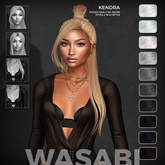 Wasabi // Kendra Hair - B&W