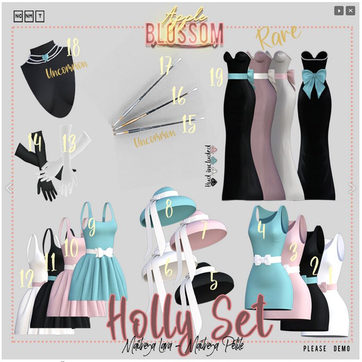 #1 Apl.Blossom Holly Common Dress
