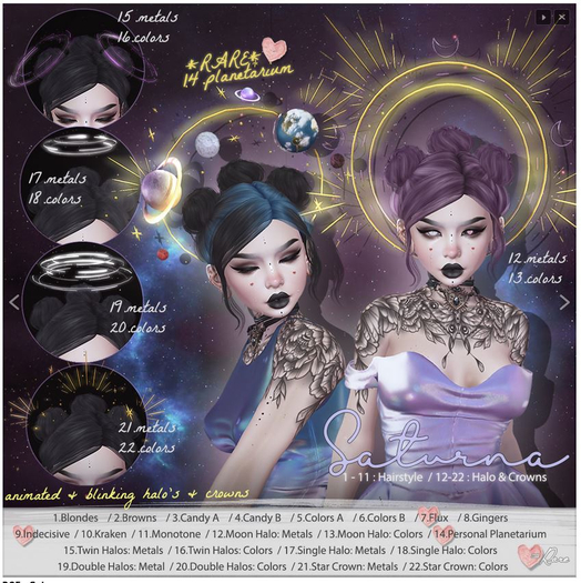 2.Doe . Saturna . Browns