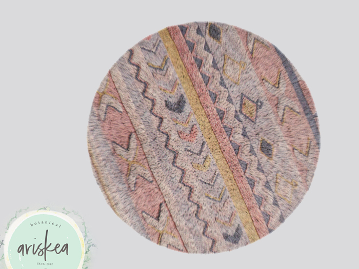 Ariskea[Elley]  Fluffy Aztec Rug