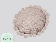 Ariskea[Elley] Pompom Round Pillow