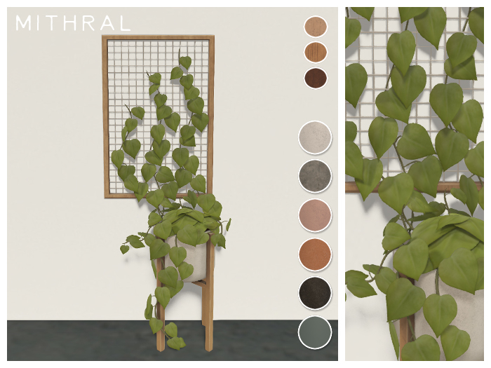 Mithral * Trellis Philodendron (Lime)