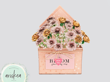 Ariskea[XOXO] Flowers Bag - Peach