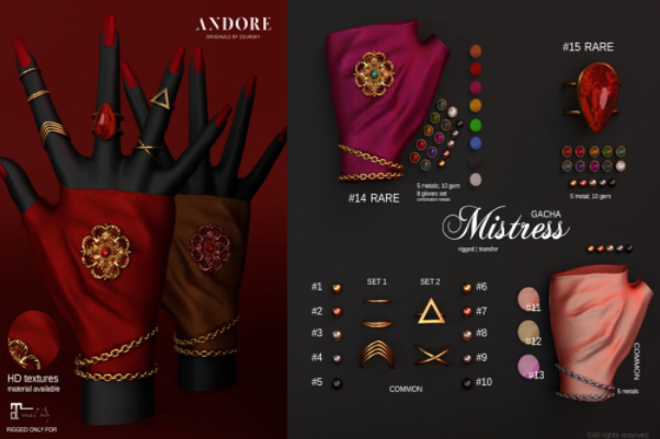 :ANDORE: - :Gacha: - Mistress [4]