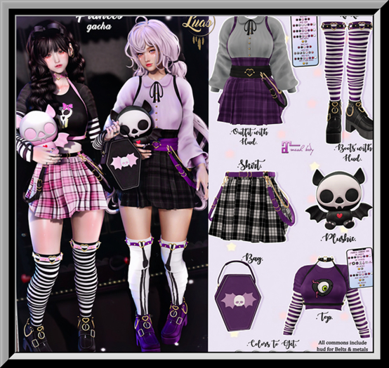 Luas Frances Top Purple