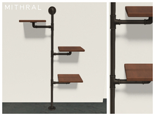 Mithral * Pipe Shelves (Black)