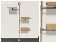 Mithral * Pipe Shelves (Silver)