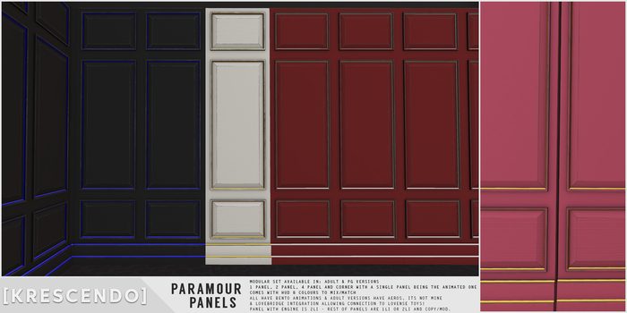 [Kres] Paramour Panels - PG