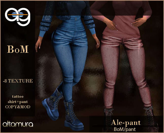 ::AG:: *Ale-pant* -F- BoM/pant