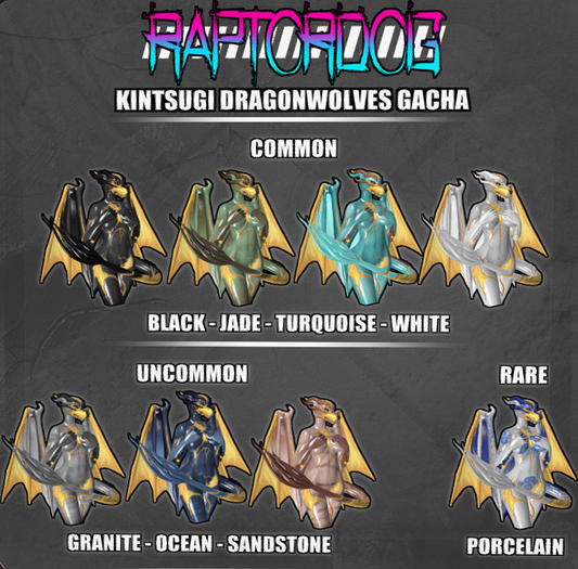 RAPTORDOG // KINTSUGI DRAGONWOLF (JADE) COMMON VOUCHER