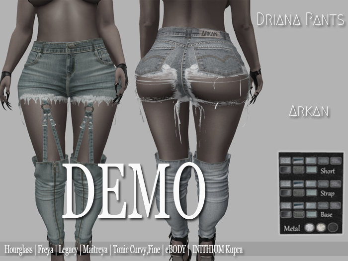 .::Arkan::. Driana Pants w/Strap Fitmesh DEMO